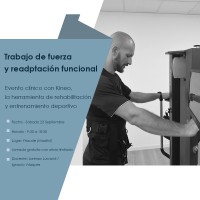 TRABAJO DE FUERZA Y READAPTACIÓN FUNCIONAL: Evento clínico con Kineo, la herramienta de rehabilitación - 23 septiembre - 2023